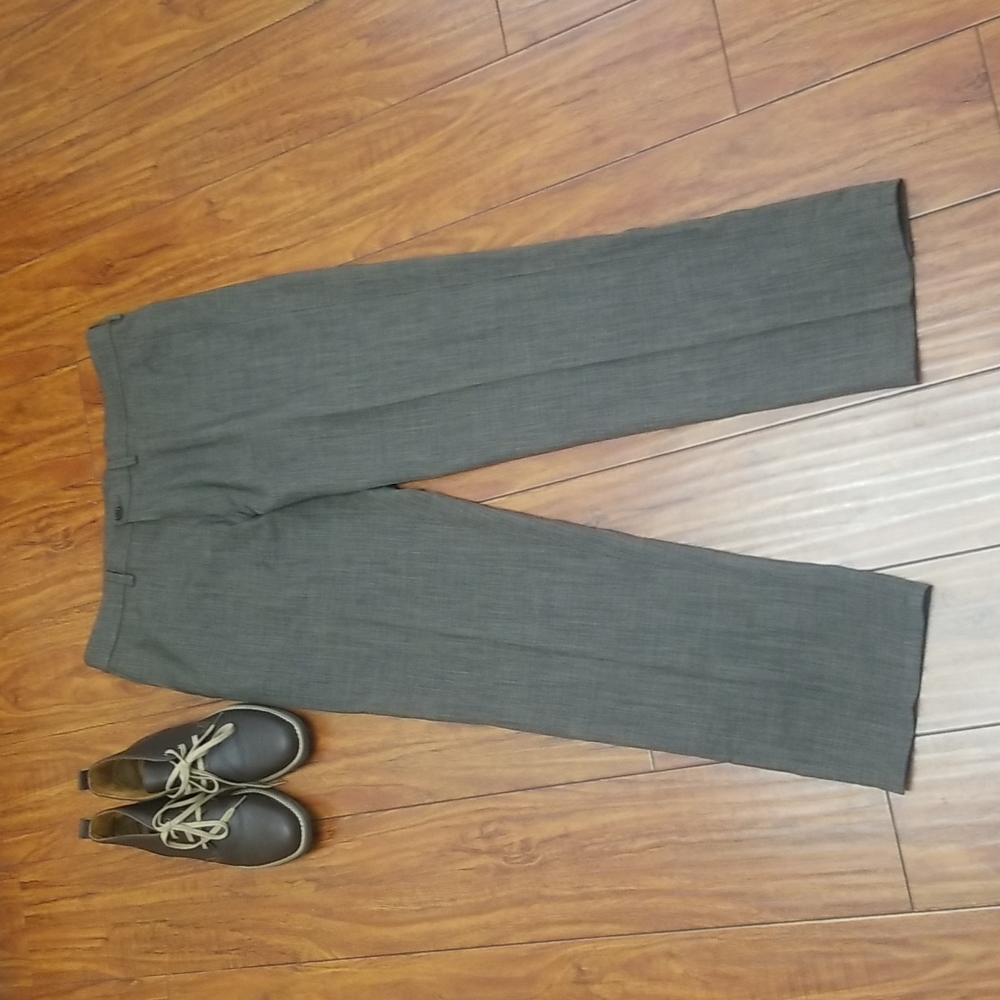 Haggar H26 Slacks 36×32 Chocolate